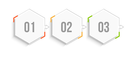Obraz premium Minimal Business Infographics template. Timeline with 3 steps, options and marketing icons .Vector linear infographic with three conected elements. Can be use for presentation.