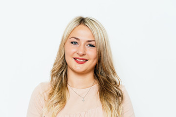Obraz premium Woman smiling