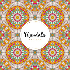 luxury ornamental mandala design background