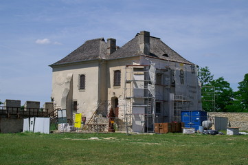 zamek w remoncie Szydłów świętokrzyskie © Tomek