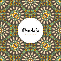 luxury ornamental mandala design background