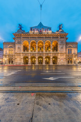 The Vienna State Opera in Austria.