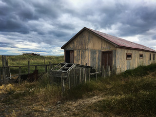 Abandoned Town in Chilean Patagonia