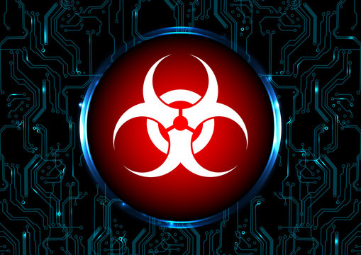 biohazard symbol wallpaper