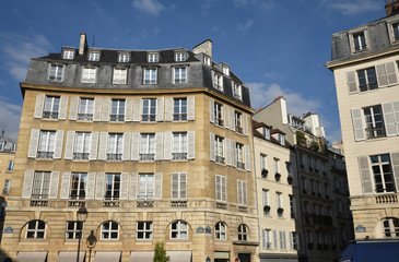 Fototapeta na wymiar Immeuble de caractère à Paris, France