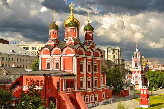 Chambers of the Romanov boyars. Moscow, the center of the capital of the Russian Federation.