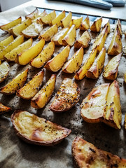 Kartoffeln aus dem Backofen