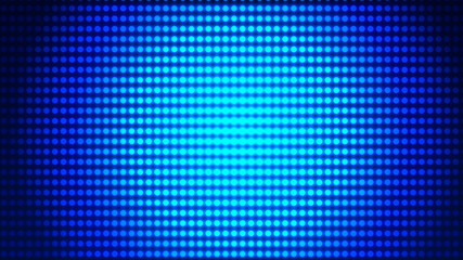 Dot  white blue pattern screen led light gradient texture background. Abstract  technology big data digital background. 3d rendering.