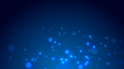 Dot  white blue pattern screen led light gradient texture background. Abstract  technology big data digital background. 3d rendering.