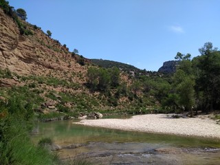 Beautiful view nature in Huesca Spain Europe