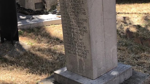 Monumento dei Caduti a Venosa in Basilicata