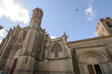 Fototapeta na wymiar Carcassonne-city castle in France