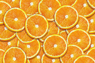 sliced orange texture background. natural orange background