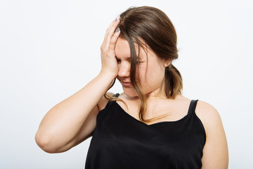 Fototapeta premium Despair woman