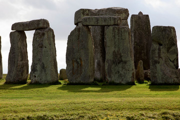 Stonehenge (England), UK - August 06, 2015: Stonehenge megalithic site, Amesbury, Wiltshire , England, United Kingdom.