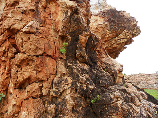 rock formation by extreme weathering
