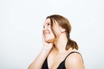 Fototapeta premium Dreaming girl.