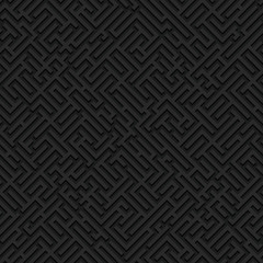 Abstract geometric seamless pattern. Maze. Labyrinth.