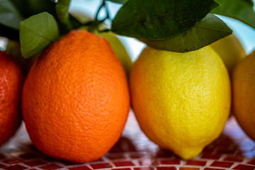 Orange and Lemon