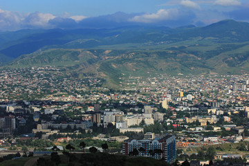 Georgia. 02/06/2017 year. The beautiful city of Tbilisi.