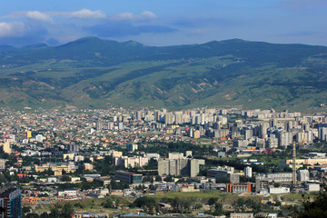 Fototapeta na wymiar Georgia. 02/06/2017 year. The beautiful city of Tbilisi.