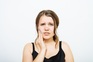 Fototapeta premium Toothache woman