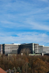 L&uuml;denscheid Krankenhaus Blick von S&uuml;den