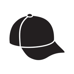 cap icon in trendy flat design