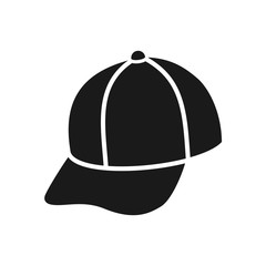 cap icon in trendy flat design