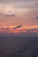 Fototapeta premium Sunset on the sea
