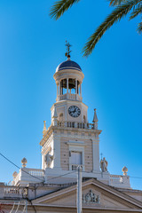 Cadiz City Hall on Plaza San Juan de Dios. Cadiz, Spain.