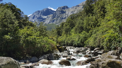 Fiordland hanging valley