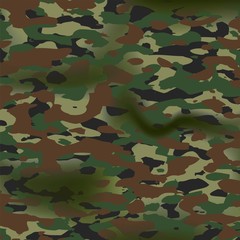 Fototapeta premium vector summer camouflage background pattern. army military textile