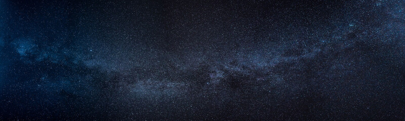 Panorama Voie Lactée - obrazy, fototapety, plakaty