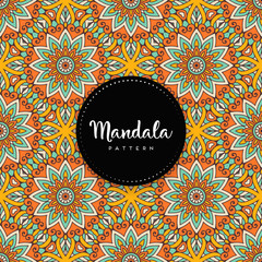 luxury ornamental mandala design background