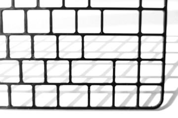 blank keyboard, laptop, technology, background keyboard, black and white background, workspace, work, computer, buttons, realistic keyboard, real keyboard