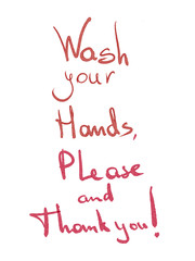 Motivation watercolor illustration on COVID 19 theme