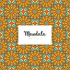luxury ornamental mandala design background