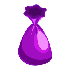 Candy wrapped ichocolate sometric sweet food different colors.