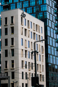 modern office building