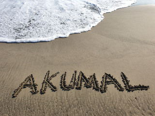 Fototapeta premium beach travel and tropical tourism in Mexico