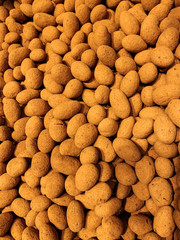 lots of delicious sweet candies for eating a pastry background