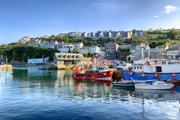 Fishing boats in the harbour