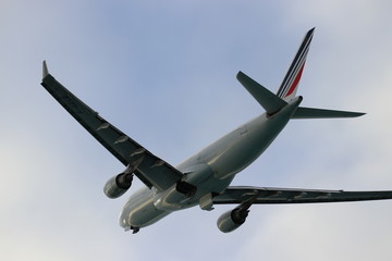 airplane in flight