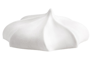 meringue, zephyr, marshmallow, isolated on white background, clipping path, full depth of field