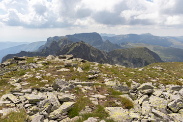 Landscape from Big (Golyam) Kupen peak, Rila Mountain