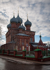 old Russian architecture, the Church in the city of Kostroma