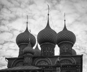 old Russian architecture, the Church in the city of Kostroma