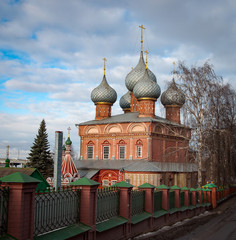 old Russian architecture, the Church in the city of Kostroma