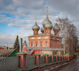 old Russian architecture, the Church in the city of Kostroma